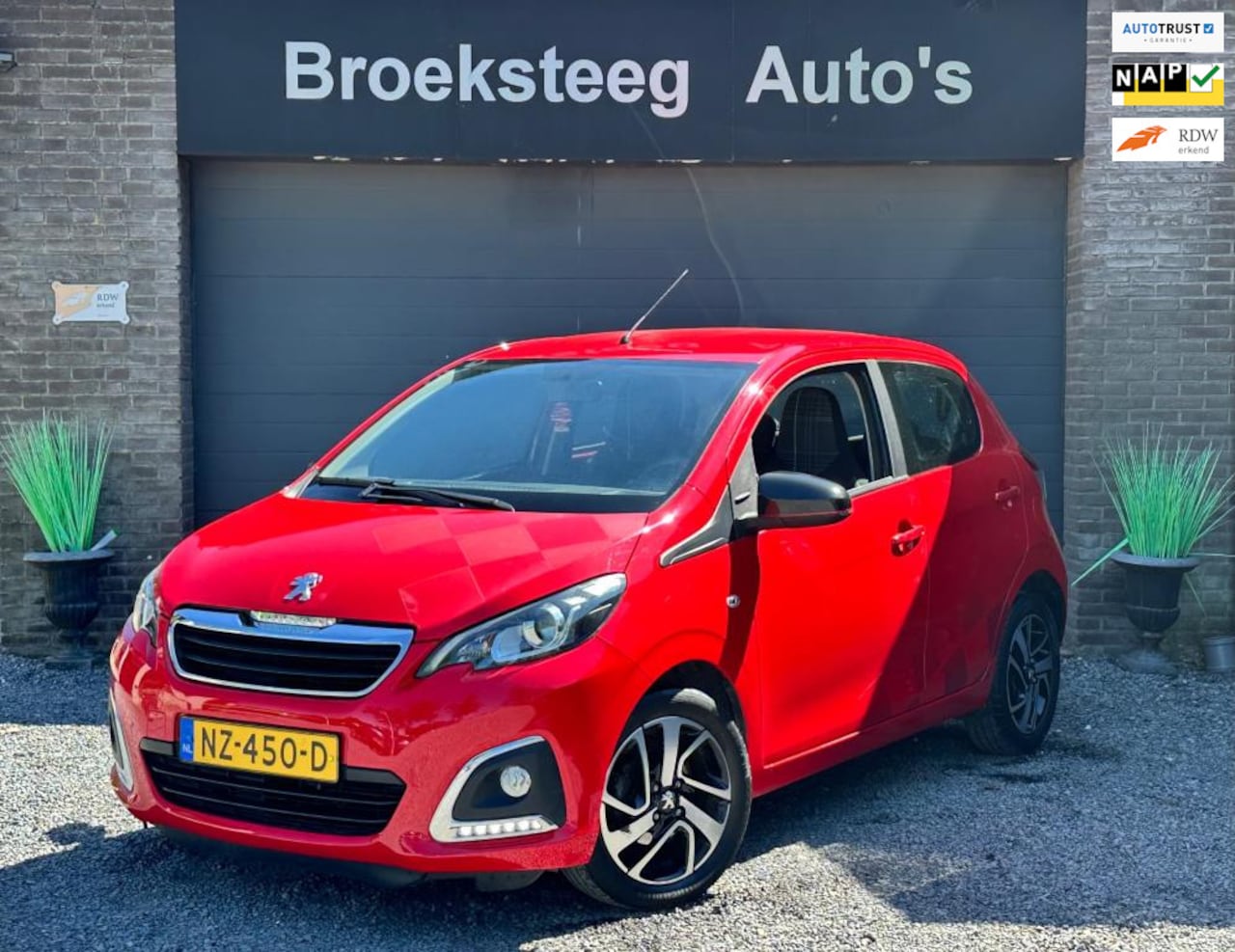 Peugeot 108 - 1.0 e-VTi Allure Cruise/Climate/5drs/Weinigkm?lichtmetaal/NLauto - AutoWereld.nl