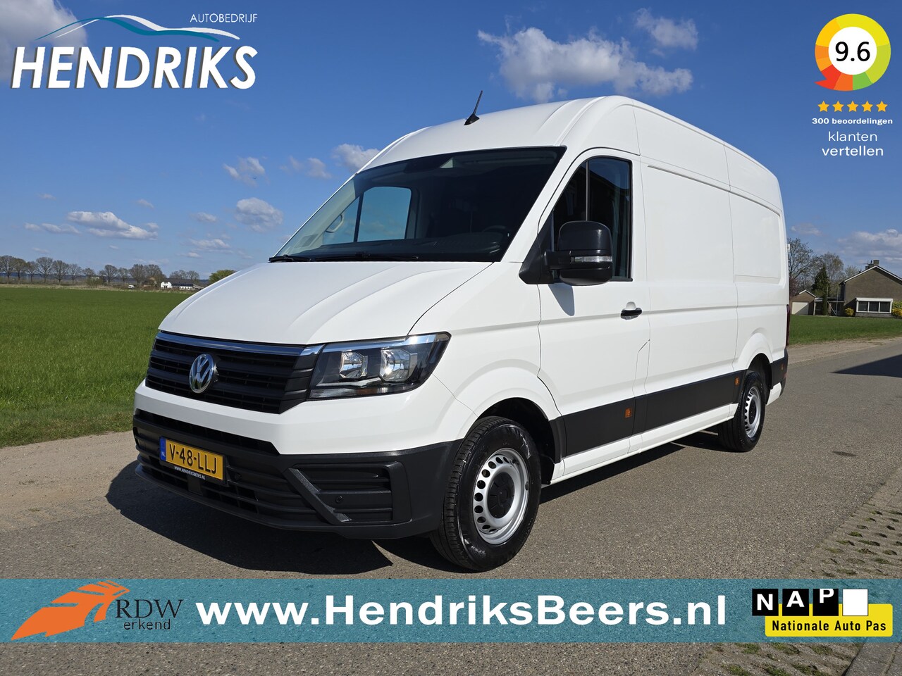 Volkswagen Crafter - 35 2.0 TDI L3 H3 Highline - 140 Pk - Euro 6 - Airco - Cruise Control - AutoWereld.nl