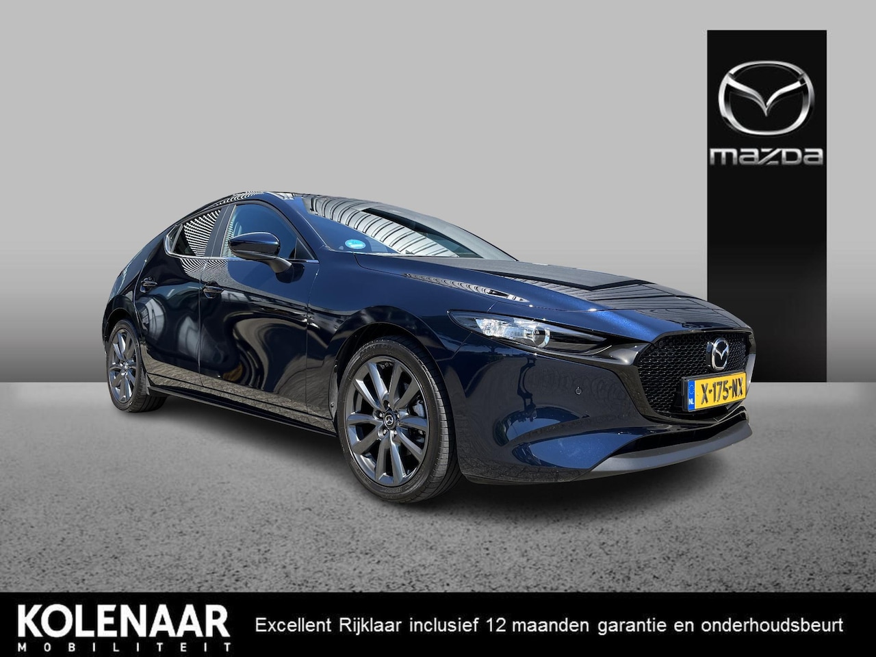 Mazda 3 - 2.0 e-SkyActiv-G M Hybrid 150 Exclusive-line /HUD/ACC/Verwarmde voorstoelen/ - AutoWereld.nl