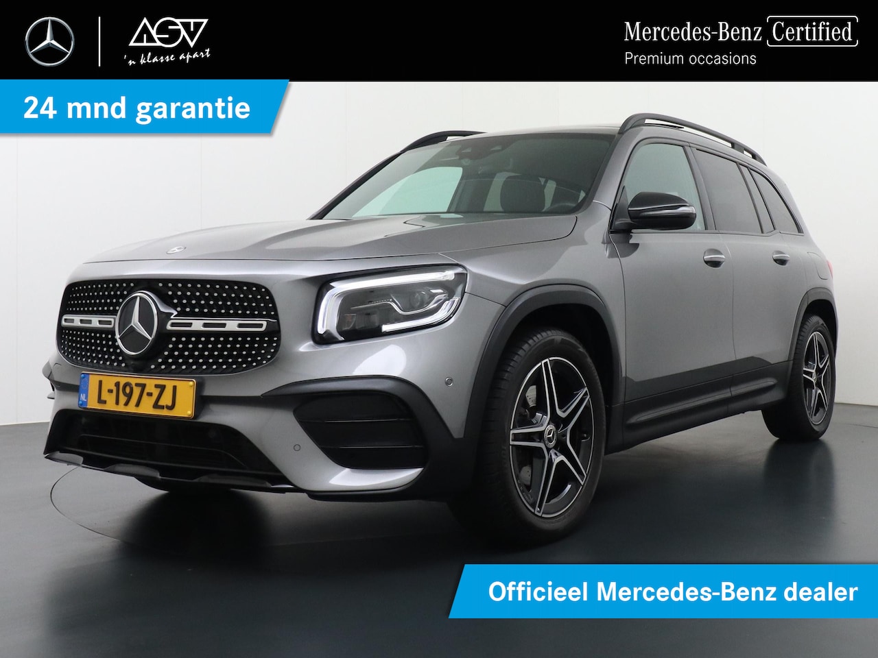 Mercedes-Benz GLB - 180 AMG Business Solution | Panorama - Schuifdak | Sfeerverlichting | Memory Seats | Multi - AutoWereld.nl