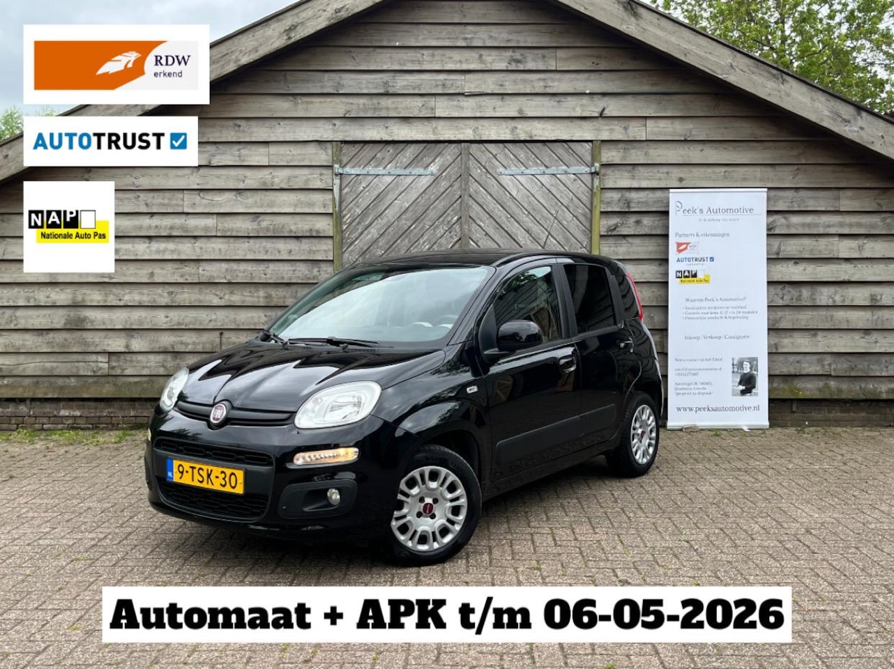 Fiat Panda - 0.9 TwinAir Lounge | Automaat | Airco | Elektrische ramen | 1e Eigenaar | Dealeronderhoude - AutoWereld.nl