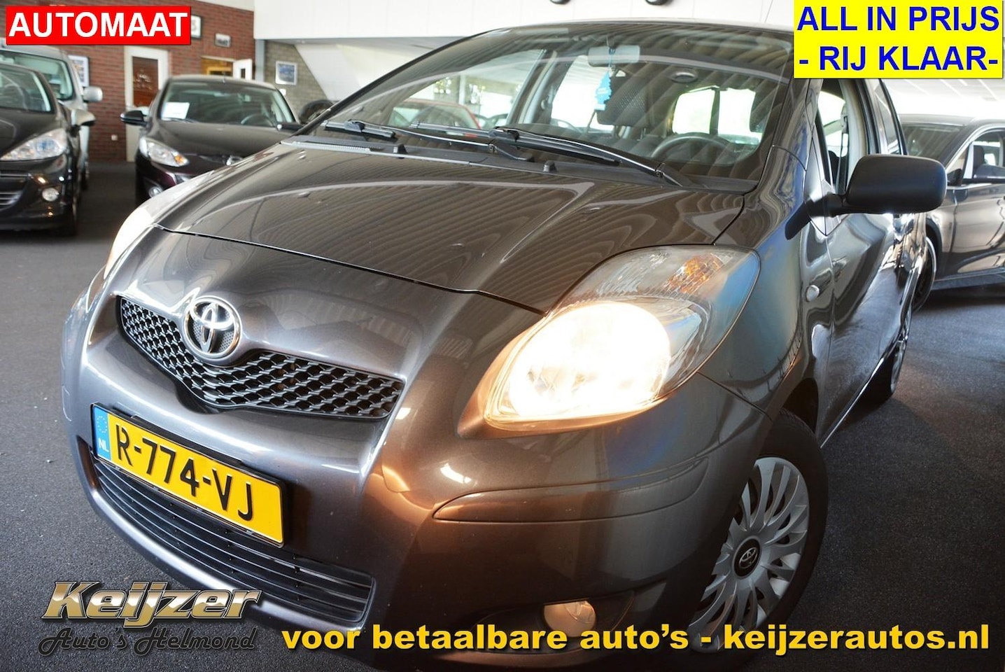 Toyota Yaris - 1.3 VVTi Aspiration 1.3 VVTi Aspiration Automaat! - AutoWereld.nl