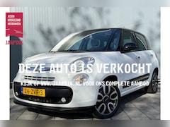 Fiat 500 L - BWJ 2013 | 0.9 TwinAir 105PK Easy | PANO DAK | CLIMA | NAVI | 17'' LMV | PDC | PRIVACY GLA