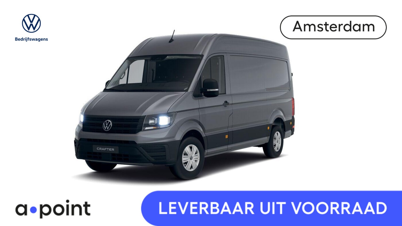 Volkswagen Crafter - Bedrijfswagens Trendline L3H3 2.0 TDI EU6 140 pk GVW 3.5T VOORRAAD!! - AutoWereld.nl