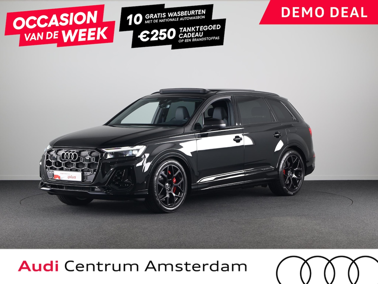 Audi Q7 - 55 TFSI e quattro Pro Line S Private lease vanaf €1776,- pm | 394pk | Supersportstoelen | - AutoWereld.nl