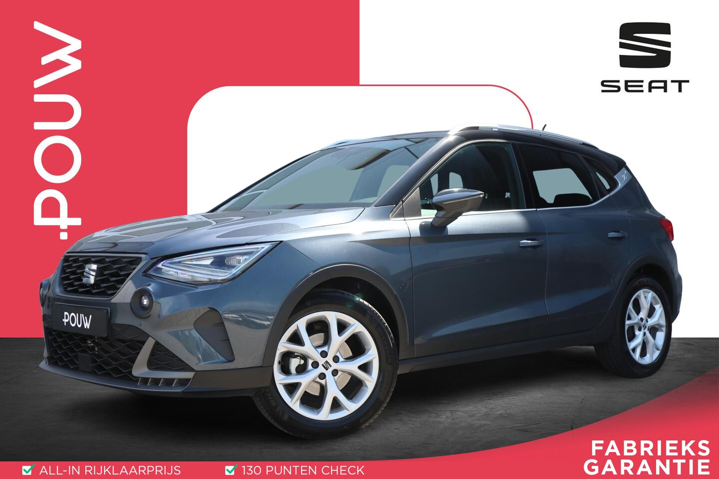 Seat Arona - 1.0 TSI 95pk FR | Full Link Navigatie | Parkeersensoren Achter | Climate Control - AutoWereld.nl