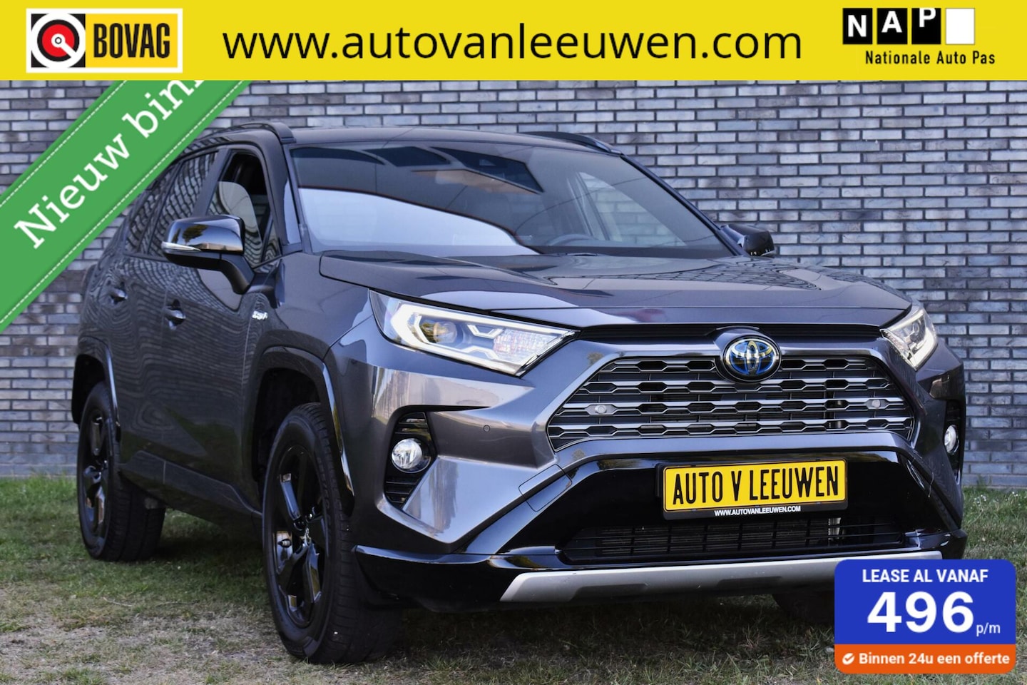 Toyota RAV4 - 2.5 Hybrid Style Two Tone NAVIGATIE/CAMERA/STUURW/STOELVW/ETC.! - AutoWereld.nl