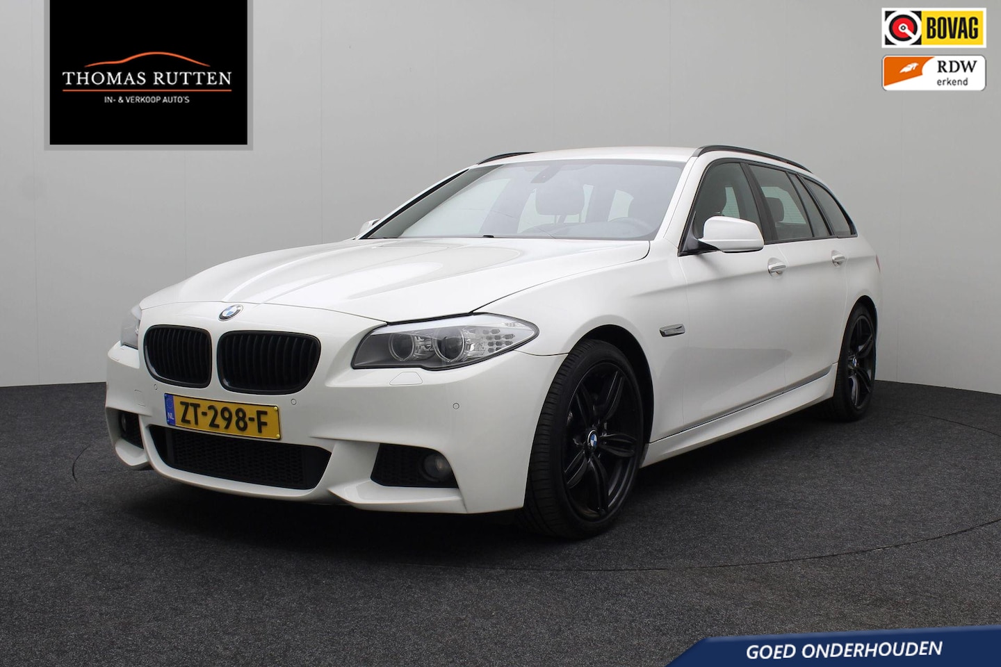 BMW 5-serie Touring - 528i High Executive 2012 M-Pakket | Head-up | Memoryseats | Navigatie | Camera | Bluetooth - AutoWereld.nl