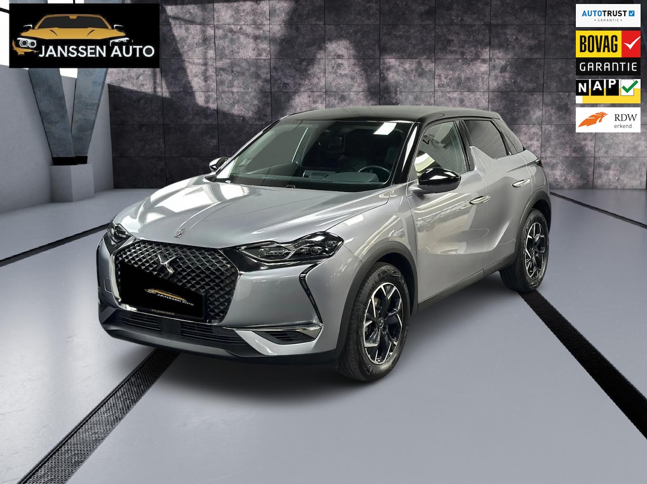 DS 3 Crossback - 1.2 PureTech Rivoli 1.2 PureTech Rivoli - AutoWereld.nl