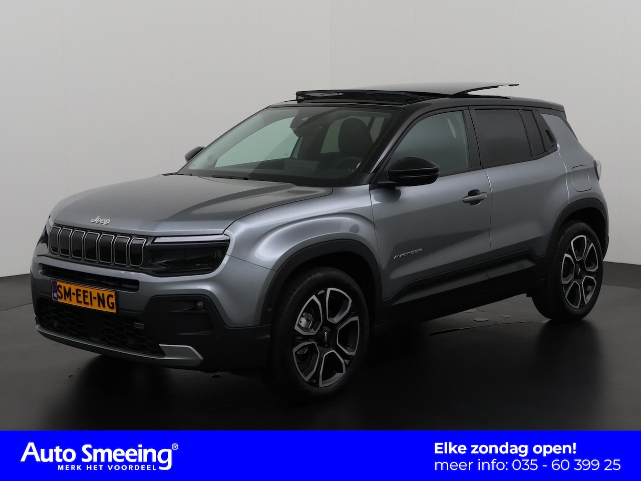 Jeep Avenger - 1.2 e-Hybrid Summit DCS Automaat | Schuifdak | Elek. Achterklep | Blind Spot | Camera | Zo - AutoWereld.nl