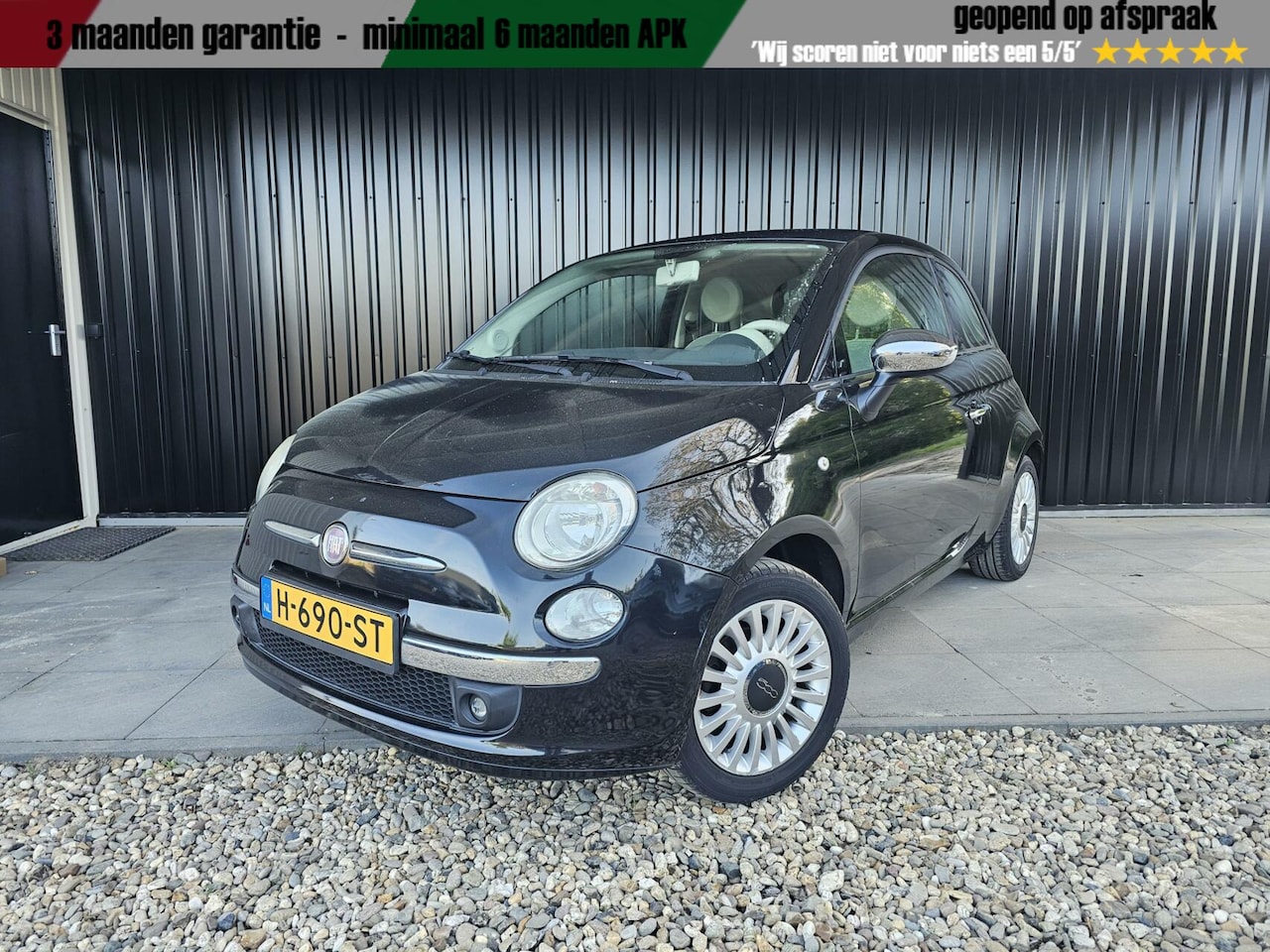 Fiat 500 - 1.2 Lounge | Panorama | Airco | Garantie - AutoWereld.nl