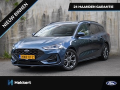 Ford Focus Wagon - ST Line 1.0 EcoBoost Hybrid 125pk TREKHAAK | DODE HOEK | HUD | WINTER PACK | 17''LM | PDC