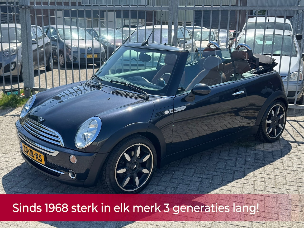 MINI Cabrio - Mini 1.6 Cooper Sidewalk! Airco l Cruise l Leather English Malt Brown l PDC l Stoelverwarm - AutoWereld.nl