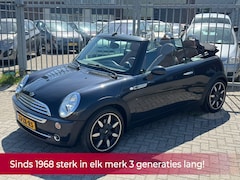 MINI Cabrio - 1.6 Cooper Sidewalk Airco l Cruise l Leather English Malt Brown l PDC l Stoelverwarming Vo
