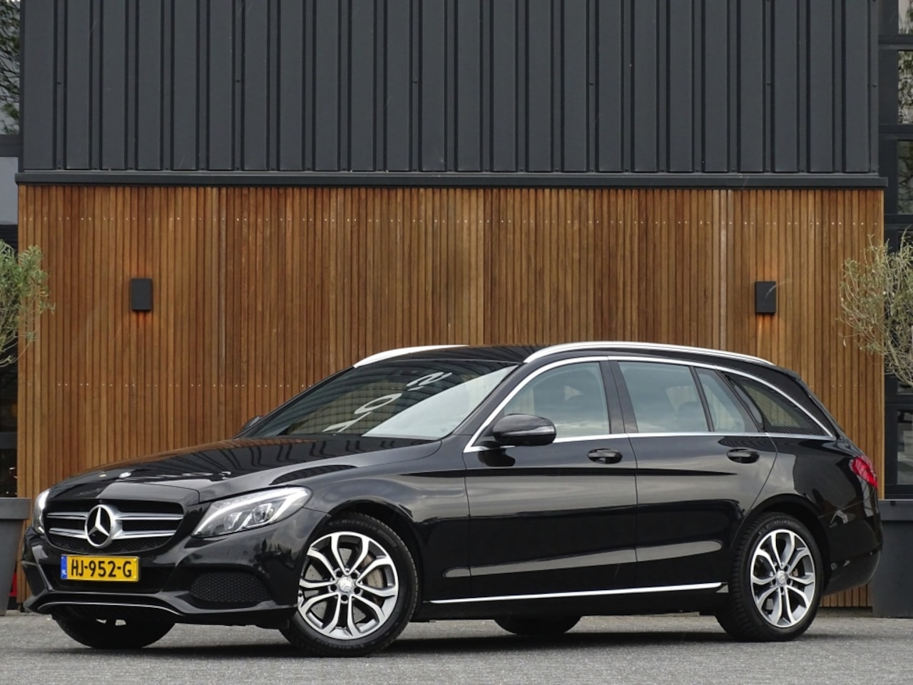 Mercedes-Benz C-klasse Estate - 350e 279PK automaat / luxe pakket / LED *NAP* - AutoWereld.nl