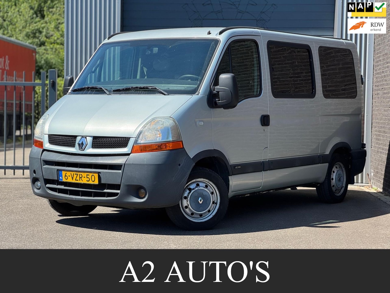 Renault Master - T28 2.5dCi L1H1 DC Invalide Automaat Nap - AutoWereld.nl