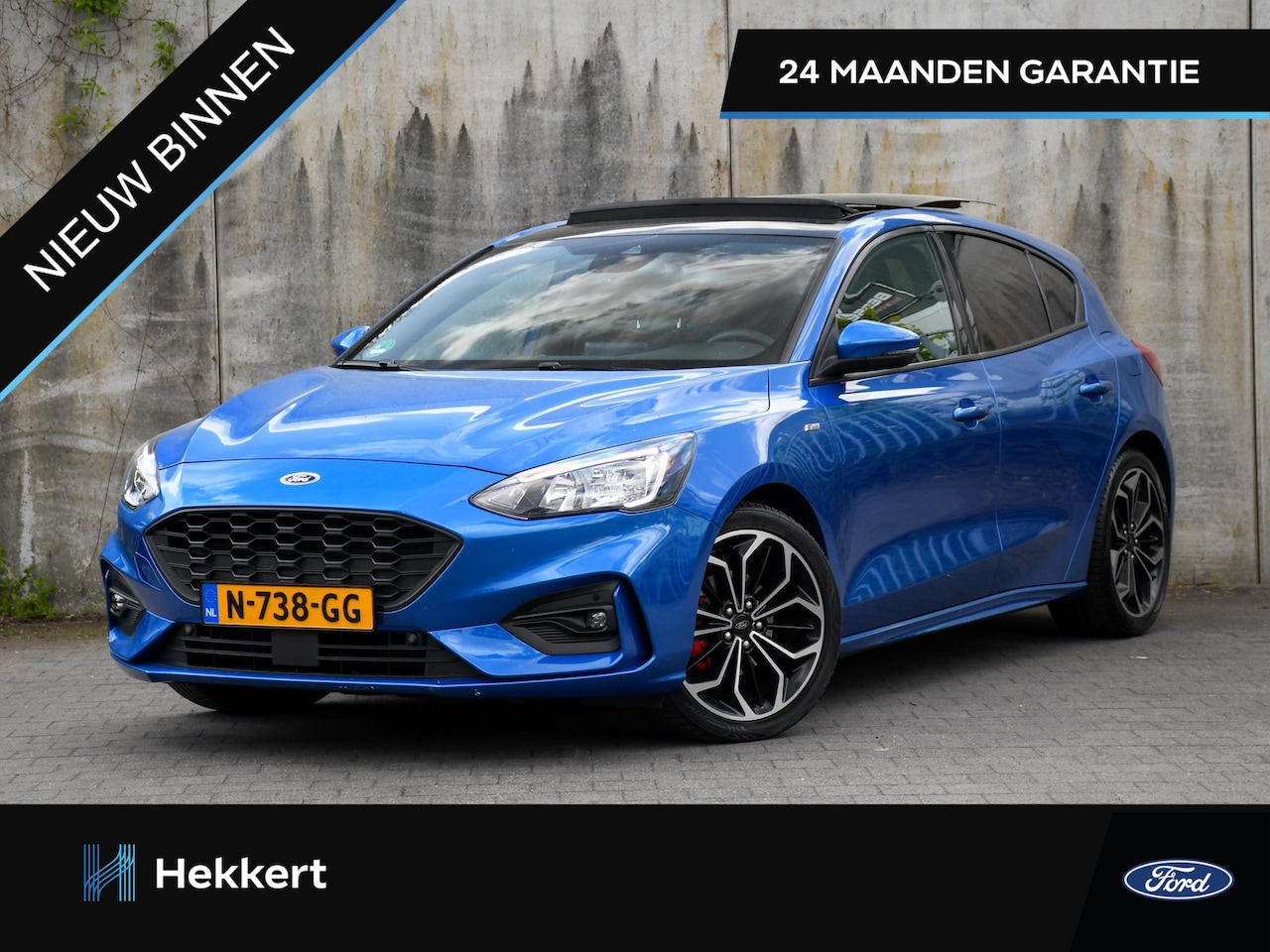 Ford Focus - ST Line X Business 1.5 EcoBoost 150pk Automaat SCHUIF-DAK | WINTER PACK | B&O | DAB | 18'' - AutoWereld.nl