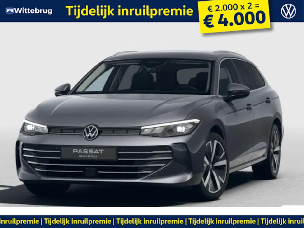 Volkswagen Passat Variant - 1.5 eHybrid Business !!!Profiteer ook van 4.000 euro inruilpremie!!! - AutoWereld.nl