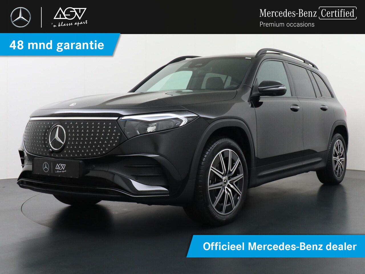 Mercedes-Benz EQB - 250+ Business Solution AMG 71 kWh Accu | Panorama - Schuifdak | Burmester Surround Sound | - AutoWereld.nl