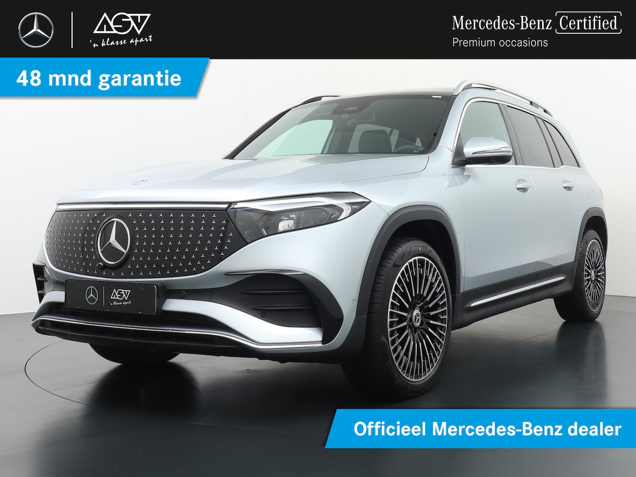 Mercedes-Benz EQB - 250+ AMG Line 71 kWh Accu | Panorama - Schuifdak | Burmester Surround Sound | Head-Up Disp - AutoWereld.nl