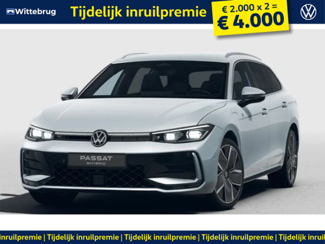 Volkswagen Passat Variant - 1.5 eHybrid R-Line Edition !!!Profiteer ook van 4.000 euro inruilpremie!!! - AutoWereld.nl