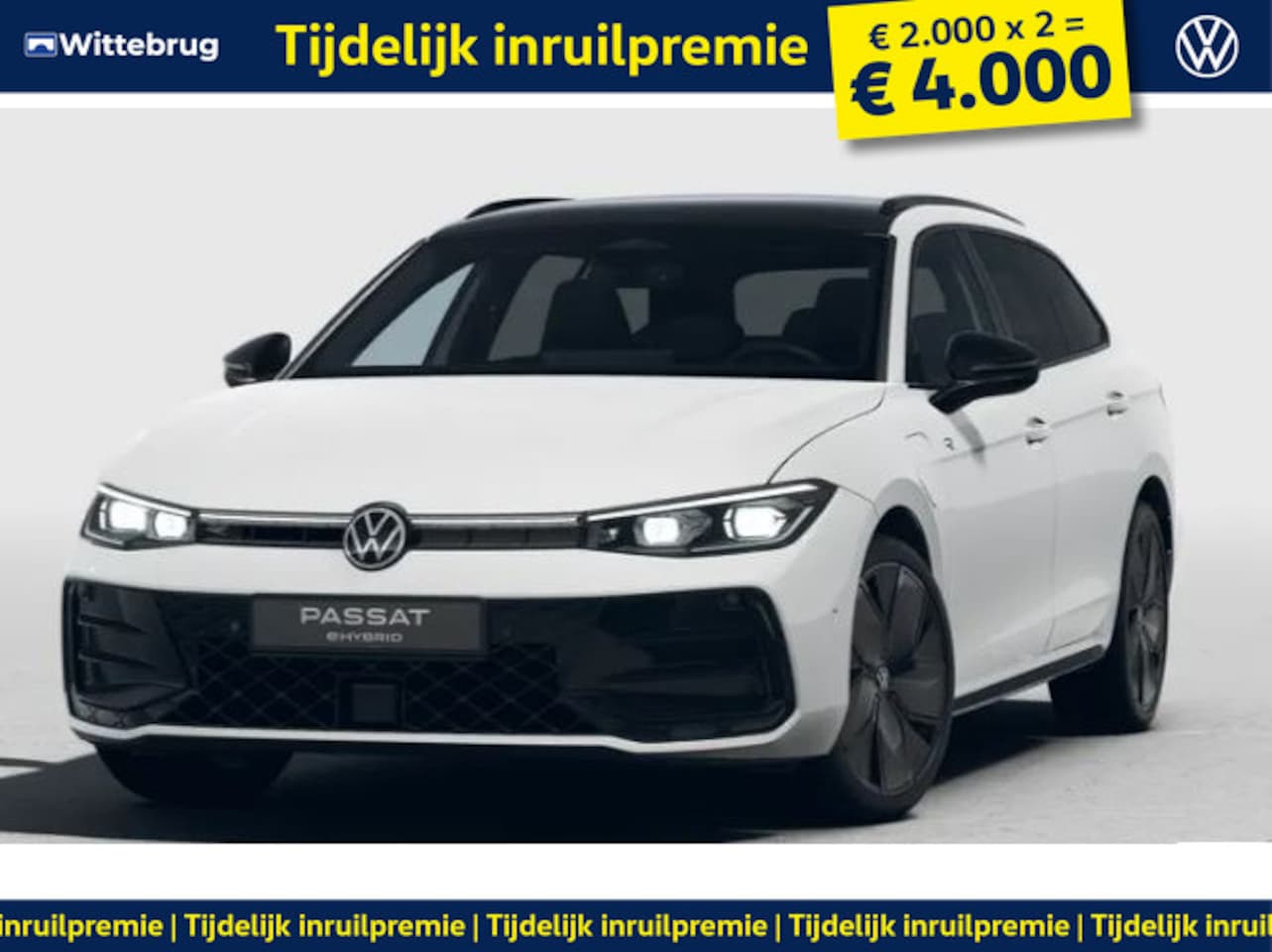 Volkswagen Passat Variant - 1.5 eHybrid R-Line Edition !!!Profiteer ook van 4.000 euro inruilpremie!!! - AutoWereld.nl