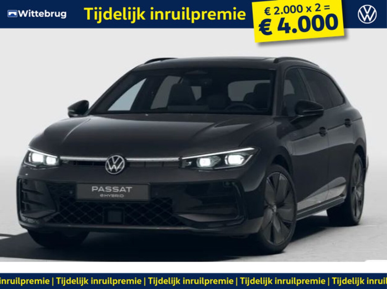 Volkswagen Passat Variant - 1.5 eHybrid R-Line Business *Black Style* !!!Profiteer ook van 4.000 euro inruilpremie!!! - AutoWereld.nl