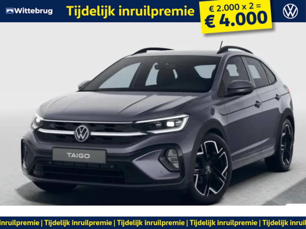 Volkswagen Taigo - 1.0 TSI R-Line Edition !!!Profiteer ook van 4.000 EURO inruilpremie!!! - AutoWereld.nl