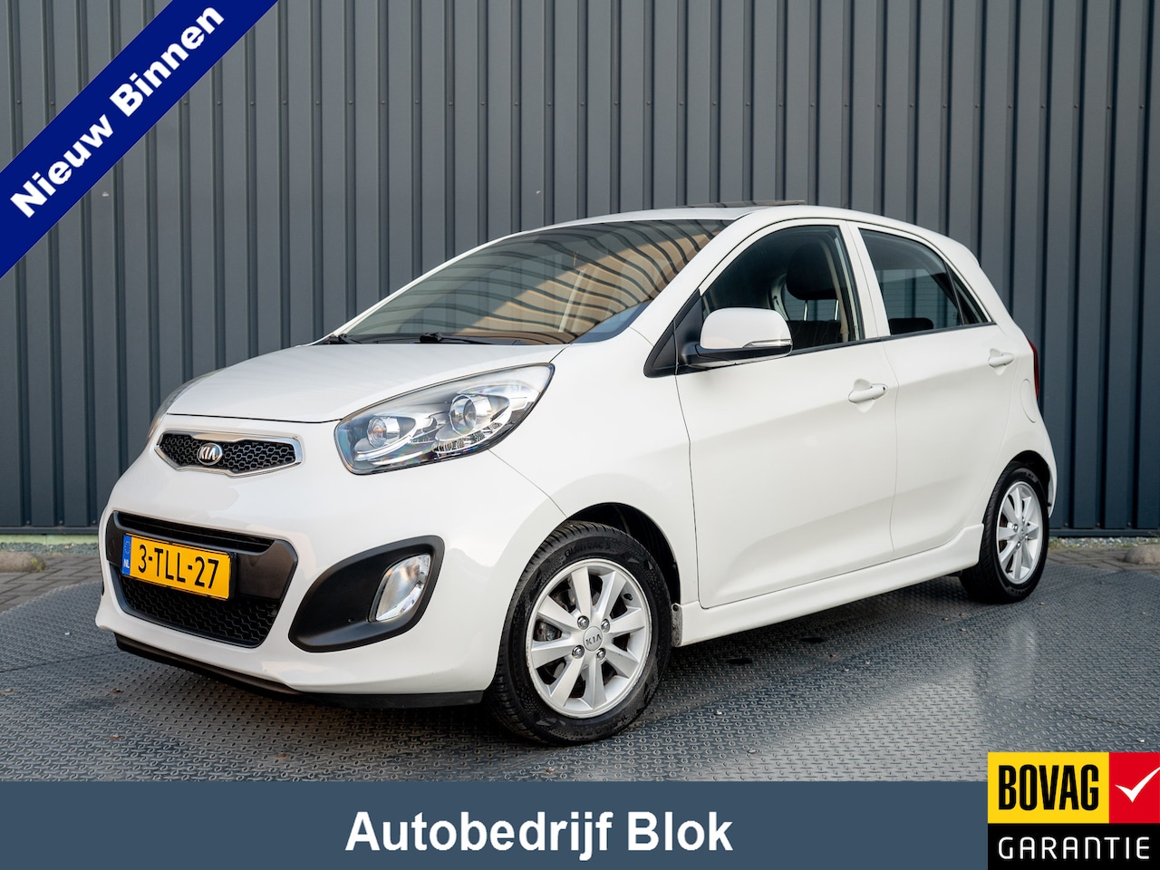 Kia Picanto - 1.2 CVVT Automaat ComfortLine | Schuif/kanteldak | Lm-velgen | Airco | Prijs Rijklaar!! - AutoWereld.nl