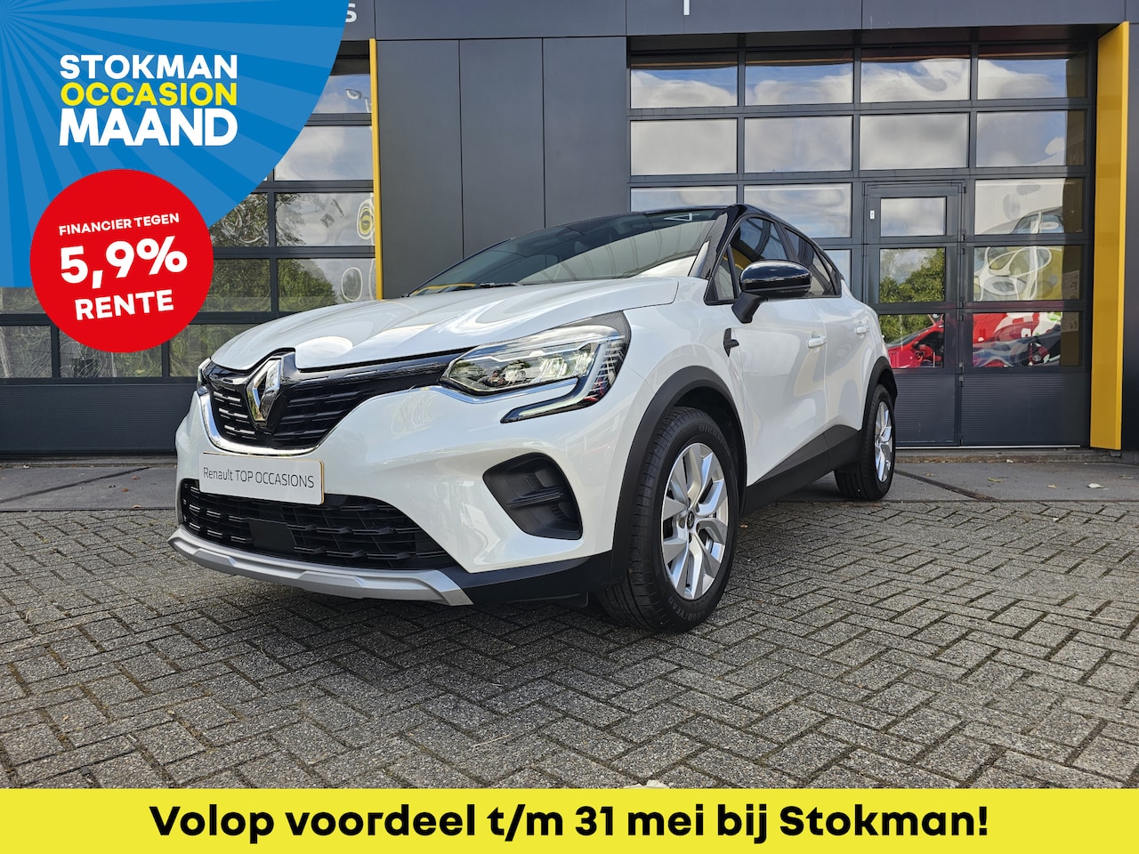 Renault Captur - 1.0 TCe 90 Zen | LM velgen | Cruise | Navi by App | Airco | Sensoren achter | incl. Bovag - AutoWereld.nl
