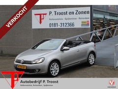 Volkswagen Golf Cabriolet - 1.4 TSI Automaat/Navigatie/Lederen bekleding/Stoelverwarming/Cruise control/Airco/Lichtmet