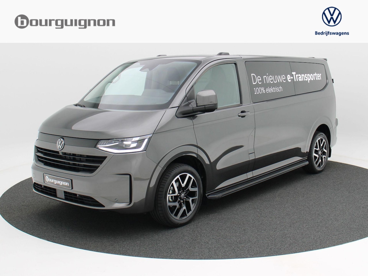 Volkswagen e-Transporter - Bedrijfswagens Style Intro L2 Elektromotor 210 kW (286 pk) 3500 m | 19" LM | Side Bar | Tr - AutoWereld.nl