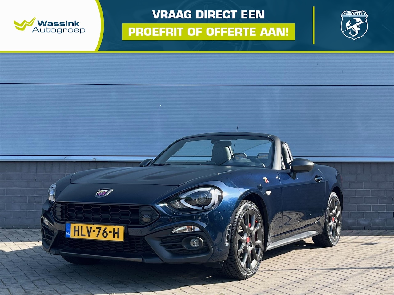 Abarth 124 spider - 1.4 MultiAir Turbo 170pk I Lederen Bekleding | Bose Audio | Stoelverwarming - AutoWereld.nl