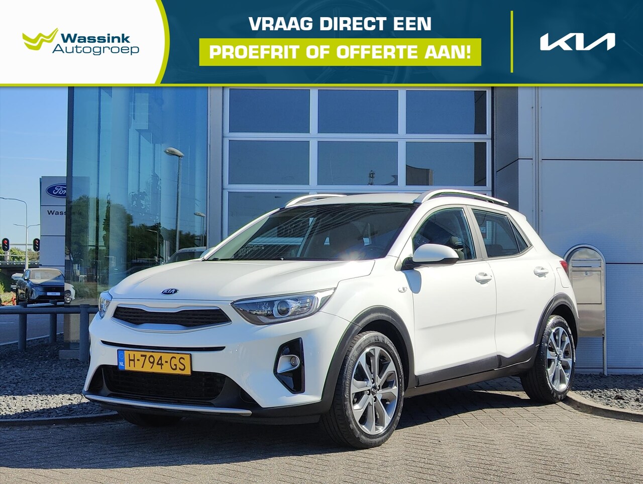 Kia Stonic - 1.0 T-GDi 100pk DynamicLine | Navigatie | Cruise Control | Airco | Camera Achter | Sensore - AutoWereld.nl