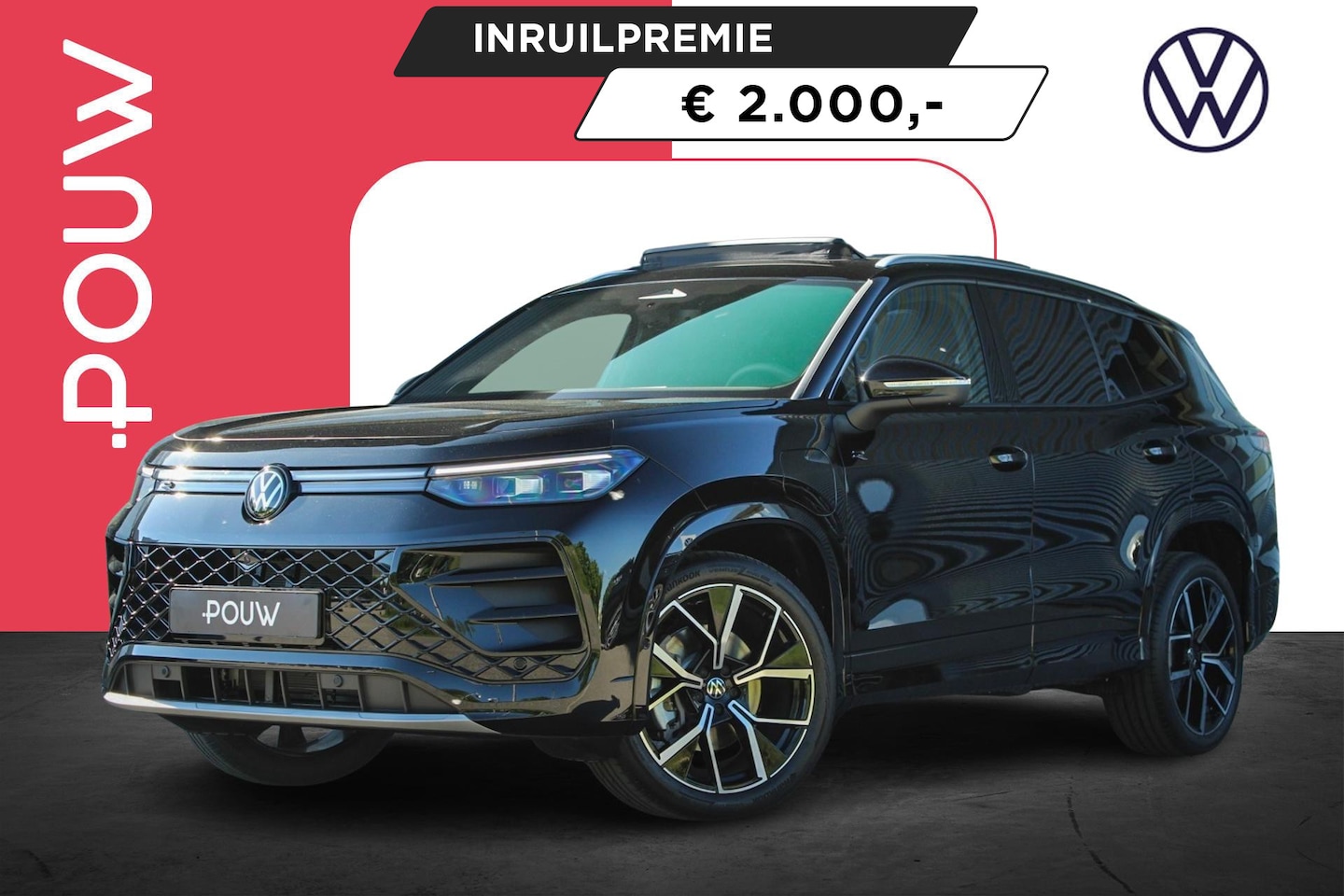 Volkswagen Tayron - 1.5 eHybrid 204pk DSG R-Line Edition | Stoel / Achterbank Verwarming | 360 Camera - AutoWereld.nl