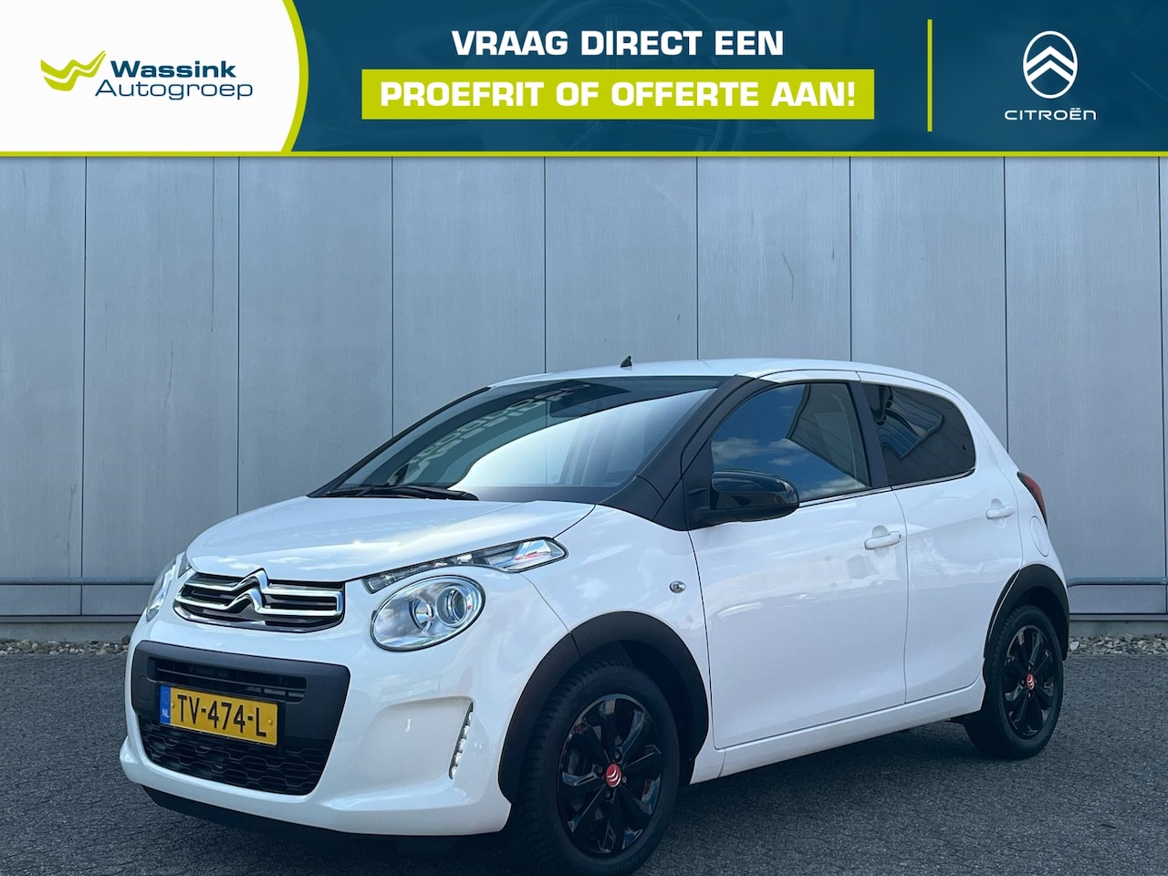 Citroën C1 - 1.0 VTi 72PK Urban Ride | Airco | Parkeercamera | Carplay/Android auto - AutoWereld.nl