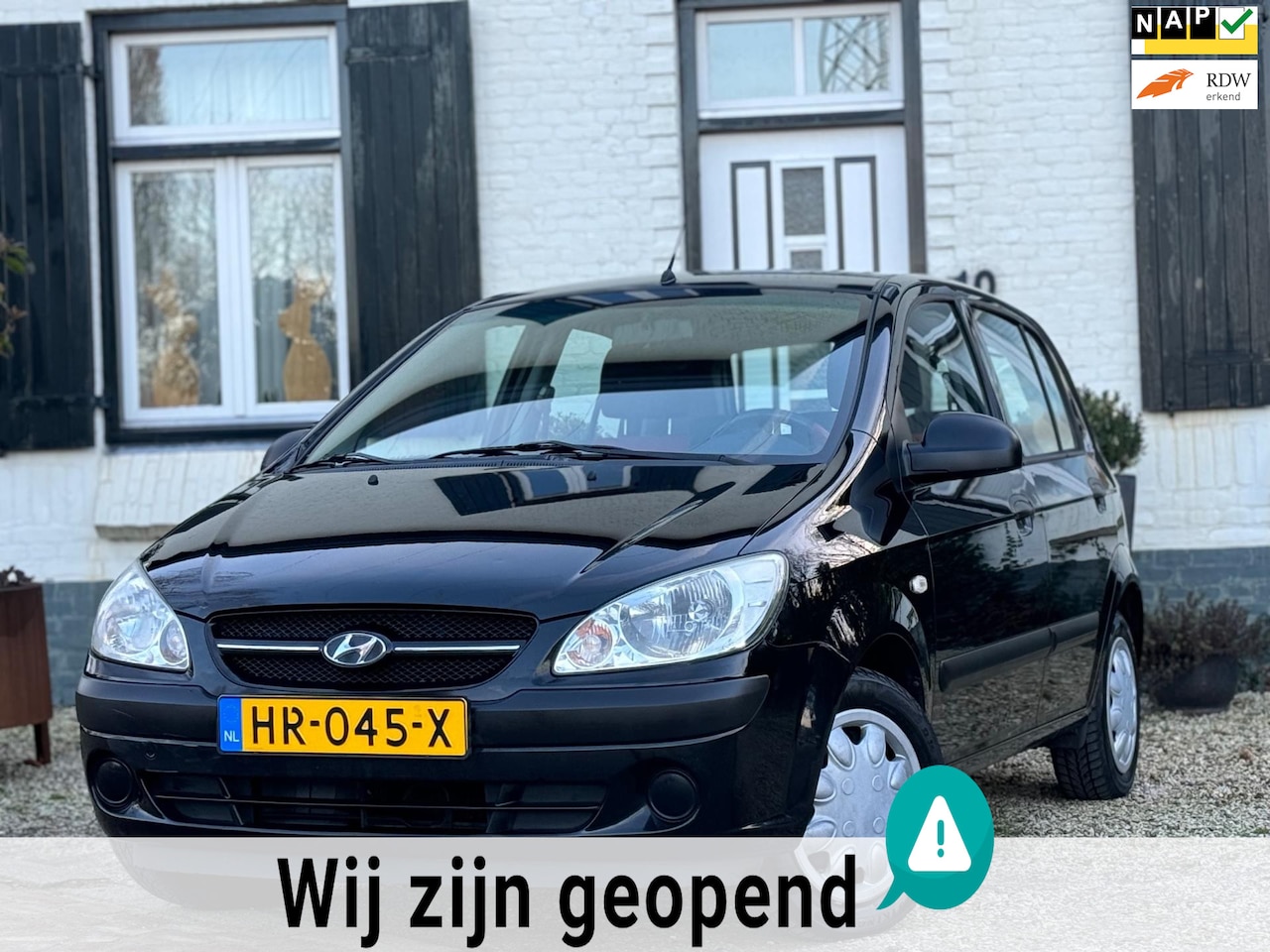 Hyundai Getz - 1.1i Active|Elek-ramen|5DRS|Nette auto! - AutoWereld.nl