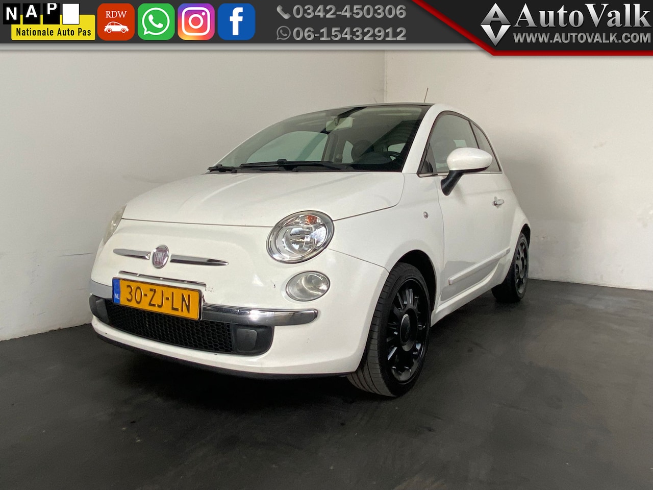Fiat 500 - 1.4-16V Lounge 1.4-16V Lounge - AutoWereld.nl