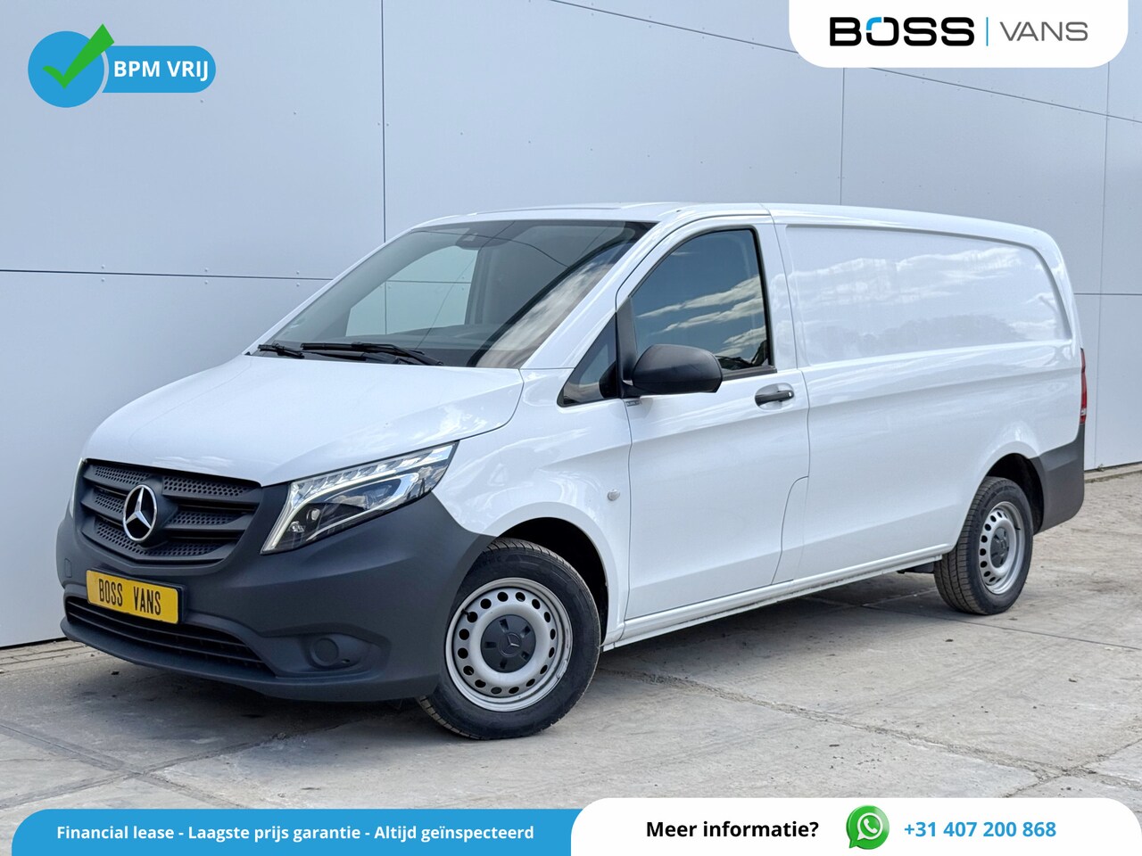 Mercedes-Benz Vito - 116 CDI L2H1 Lang Automaat Airco Cruise Control Camera Omvormer Stoelverwarming - AutoWereld.nl