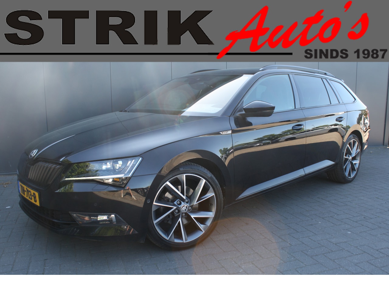 Skoda Superb Combi - 2.0 TDI 140Kw EURO6 4x4 Sportline Business - PANORAMADAK - NAVIGATIE - XENON - 19" VELGEN - AutoWereld.nl