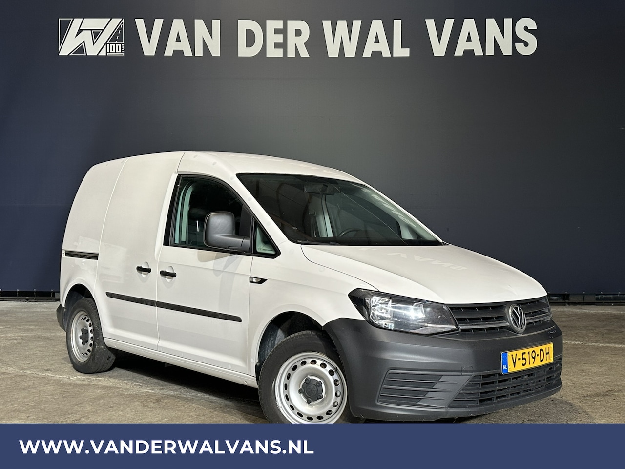 Volkswagen Caddy - 2.0 TDI L1H1 Euro6 Airco | Trekhaak | Cruisecontrol | Zijdeur Bluetooth telefoonvoorbereid - AutoWereld.nl