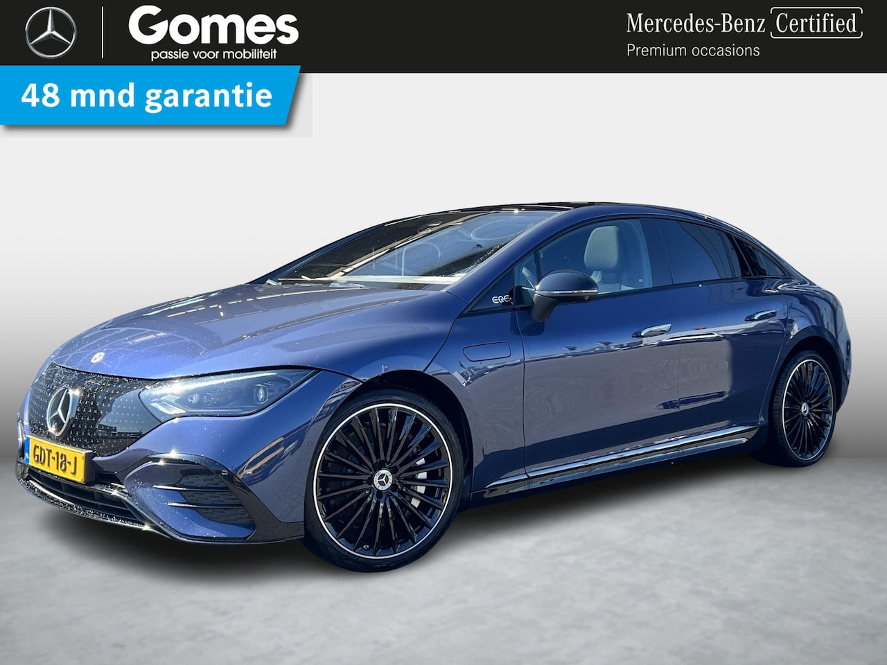 Mercedes-Benz EQE - 350 AMG Line | Premium Pakket | Night Pakket | Rijassistentiepakket Plus | Panoramadak | A - AutoWereld.nl
