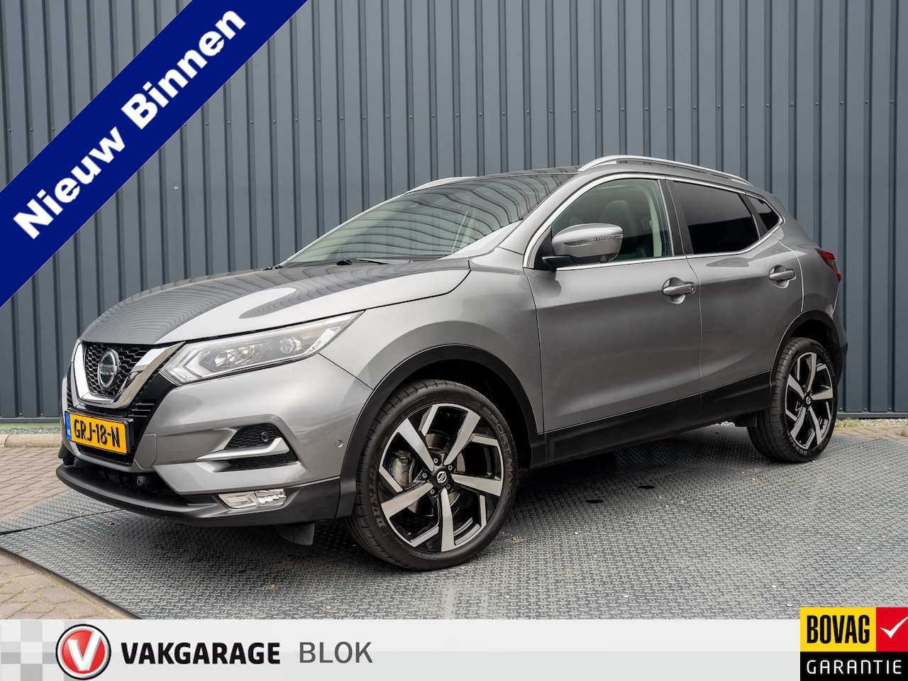 Nissan Qashqai - 1.3 DIG-T Tekna | Panodak | 360 Camera | 19'' | Stoelverw. | Automaat | Prijs Rijklaar!! - AutoWereld.nl