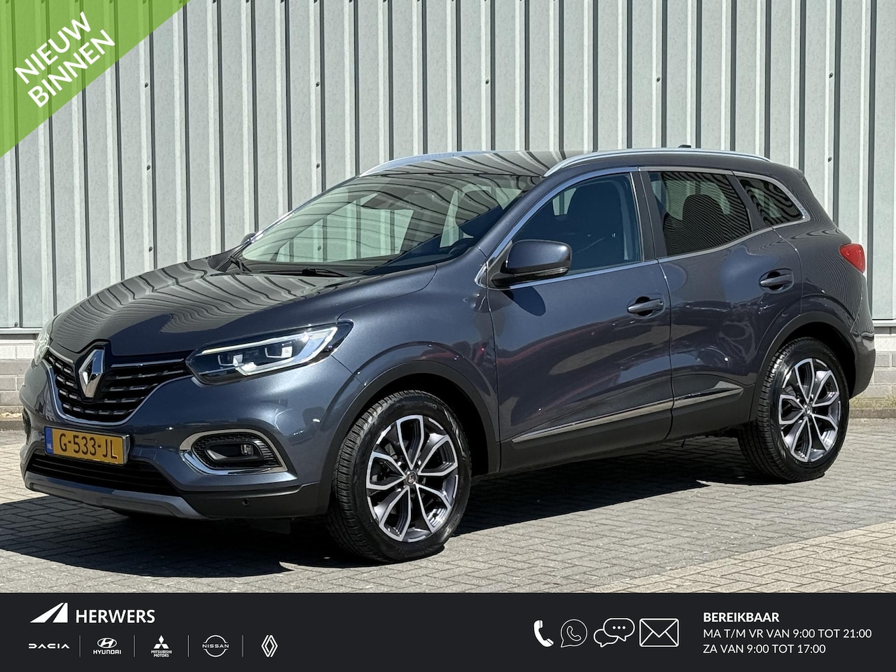 Renault Kadjar - 1.3 TCe Intens / Trekhaak 1500KG Trekgewicht / Vierseizoensbanden / Navigatie / Climate Co - AutoWereld.nl