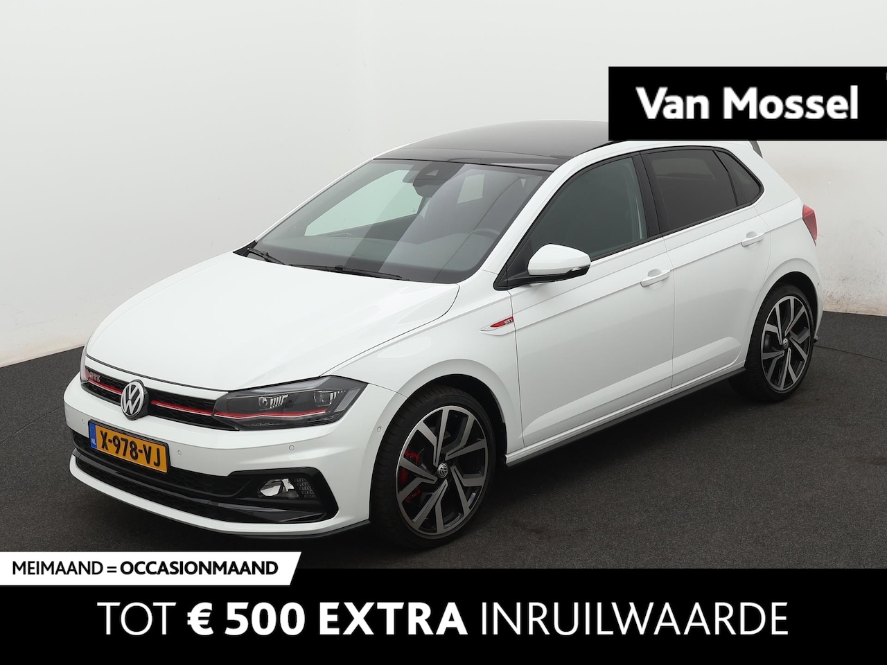 Volkswagen Polo - 2.0 TSI GTI | ACHTERUITRIJCAMERA | PANORAMADAK | APPLE CARPLAY | ANDROID AUTO | NAVIGATIE - AutoWereld.nl
