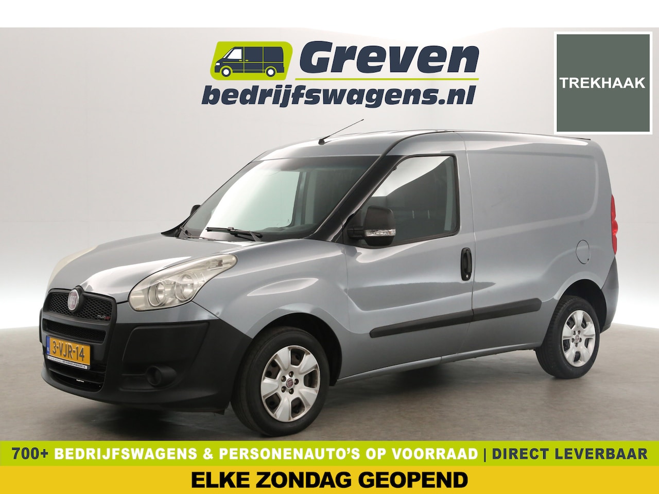 Fiat Doblò - 1.3 MultiJet L1H1 Airco Trekhaak Bluetooth Elektr-Ramen - AutoWereld.nl
