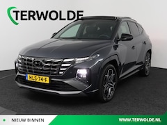 Hyundai Tucson - 1.6 T-GDI PHEV N Line Sky 4WD |Leer/Alcantara | Stoel verwarming/koeling | stuurverwarming