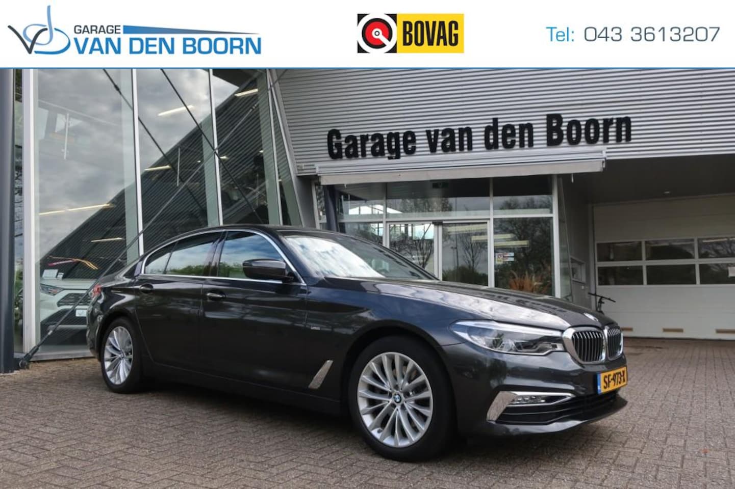 BMW 5-serie - 520I HIGH EXECUTIVE LUXURY, Trekhaak, Lederen Bekleding, etc. - AutoWereld.nl