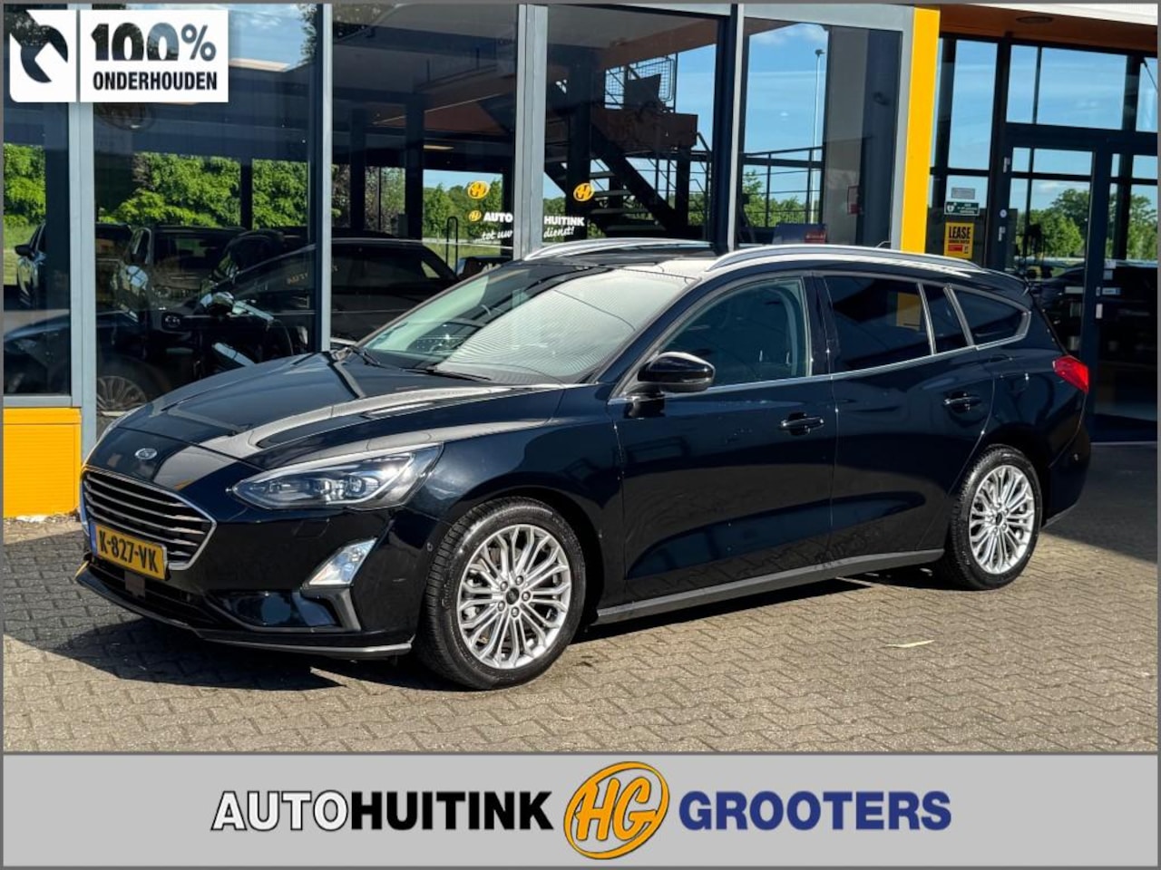 Ford Focus - 1.0 Ecoboost Titanium Business - adaptive - stoel/stuurverwarm - AutoWereld.nl