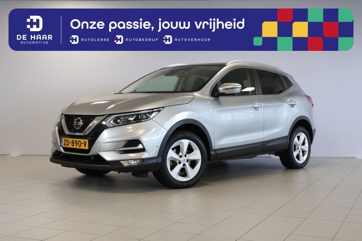 Nissan Qashqai - 1.3 DIG-T Business Edition Automaat - Pano - Dodehoek sens. - St - AutoWereld.nl